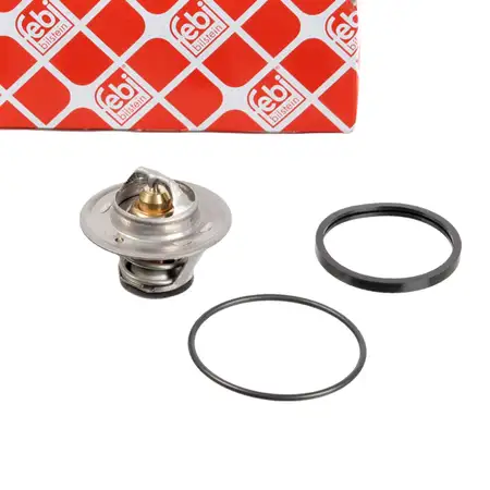 febi 17350 Thermostat + Gasket for IVECO Daily 2 3 35-8 35-12 35S 50C 98463637