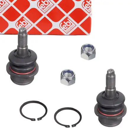 2x febi 02107 Ball joint (front lower) for VW Transporter Bulli T3 251407187