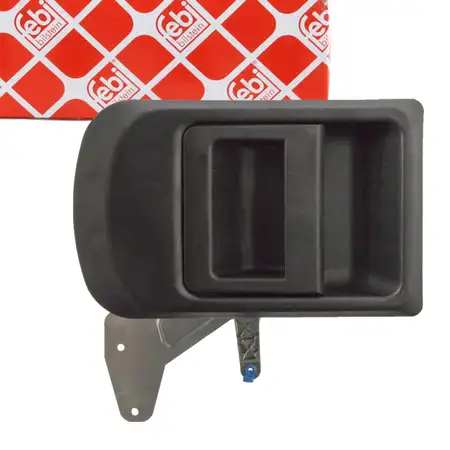 febi 101982 T&uuml;rgriff T&uuml;rbet&auml;tigung Schwarz f&uuml;r IVECO Daily 3 4 rechts au&szlig;en 500329761