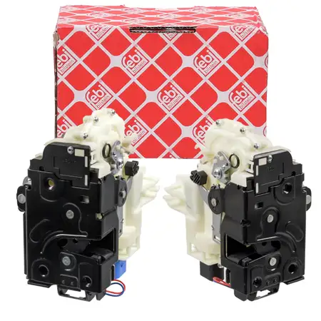 2x febi T&uuml;rschloss f&uuml;r VW Golf 5 6 Jetta 3 California Multivan Transporter T5 vorne