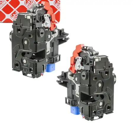 2x febi T&uuml;rschloss Stellmotor f&uuml;r VW Golf 5 6 Touareg 7L Touran 1T1-3 SKODA 2 hinten