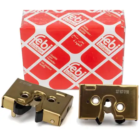 2x febi T&uuml;rschloss f&uuml;r VW Golf 1 2 Passat B1 B2 Polo 86 Scirocco AUDI 50 80 B1 vorne