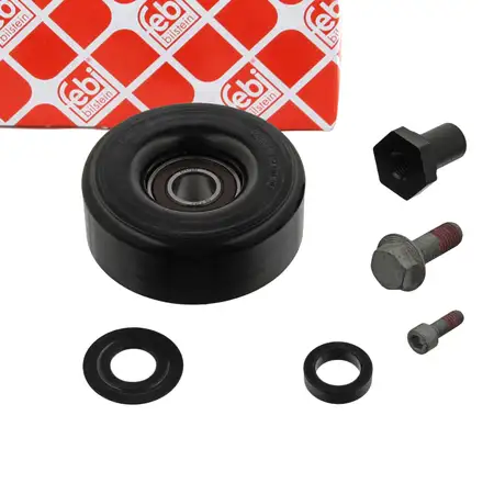 febi 34538 Umlenkrolle Keilriemen f&uuml;r PORSCHE 911 996 997 3.6 S / GT2 / Turbo 99611501672