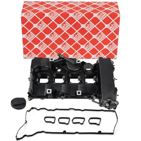 febi Ventildeckel + Dichtung + Deckel f&uuml;r MERCEDES W203 W204 W211 R171 Sprinter B906 M271