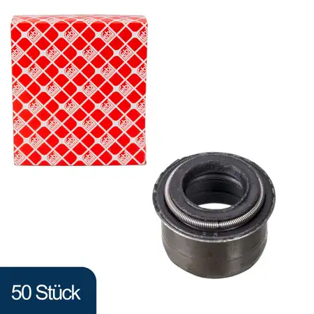 50x febi 08969 Valve stem seal for MERCEDES-BENZ/8 W115 W123 W460 W110 T1 T1/TN