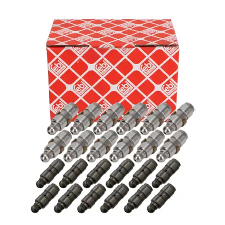 24x febi Ventilst&ouml;&szlig;el f&uuml;r BMW E81-88 E90-93 E60/61 F10/11 E63/64 E65-67 F01-04 X1 X3 N52