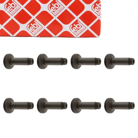 8x febi 19443 Ventilst&ouml;&szlig;el Hydrost&ouml;&szlig;el f&uuml;r FORD Transit/Tourneo 2.4/2.5 DIESEL bis 12.1999