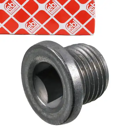 febi &Ouml;lablassschraube f&uuml;r RENAULT Twingo 3 Kangoo 3 PEUGEOT Partner Tepee NISSAN Micra 5