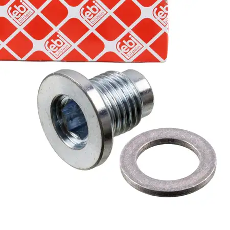 febi 194292 M14 x 15 Verschlussschraube &Ouml;lwanne Schraube f&uuml;r MAZDA 6 FS5021249