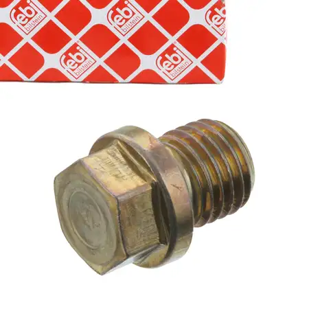 febi M12 x 15 &Ouml;lablassschraube f&uuml;r MERCEDES W203 W204 S203 W205 W124 B601 B602 BMW E39 Z8