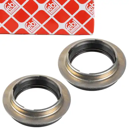 2x febi Strut Mount Bearings for VW California Multivan Transporter T5 (Front) 7E0412249