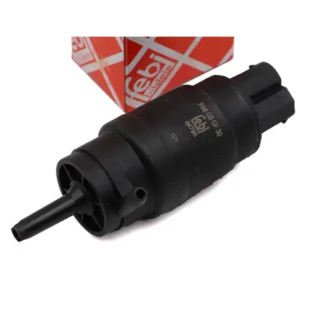 febi 04795 Waschwasserpumpe Waschpumpe Monopumpe f&uuml;r BMW 3er E30 5er E34 Z3 61661377830