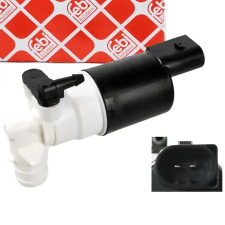 febi 172026 Waschwasserpumpe Monopumpe Scheibenreinigung f&uuml;r VOLVO S60 2 134 31349264