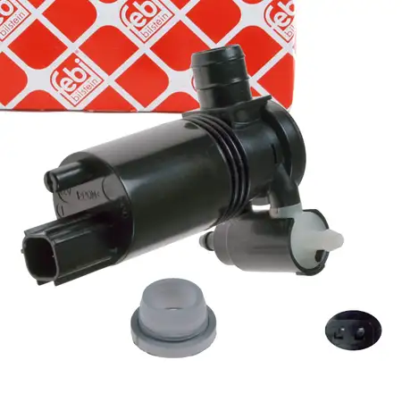 febi Dual Washer Fluid Pump for LAND ROVER Discovery 4, Range Rover Sport 1, and Evoque