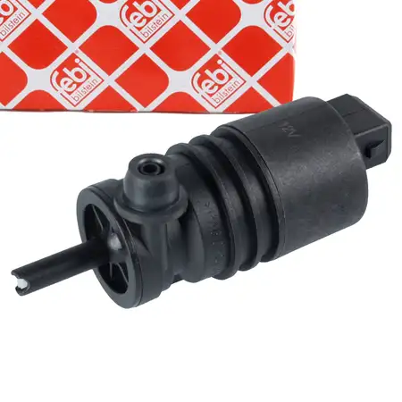 febi 109281 Waschwasserpumpe Monopumpe f&uuml;r NISSAN NP300 Navara D22 Pathfinder 3 28920EB320