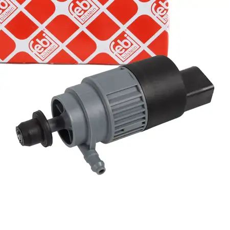 febi Waschwasserpumpe Monopumpe f&uuml;r OPEL Astra J Insignia B NISSAN Qashqai 2 3 SUZUKI 4