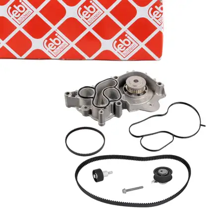 febi Zahnriemensatz + Wasserpumpe f&uuml;r VW Golf 7 Polo 5 A1 8x GB A3 8V 1.0/1.2/1.4 TSI