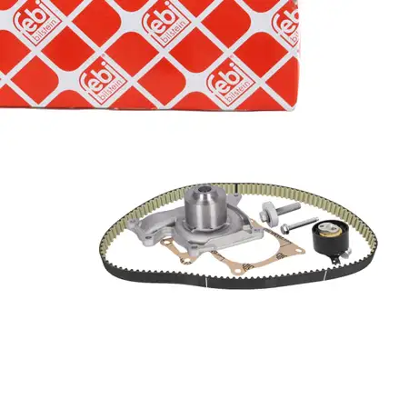 febi 193583 Zahnriemensatz + Wasserpumpe f&uuml;r DACIA MERCEDES OM608 NISSAN RENAULT 1.5 dCi