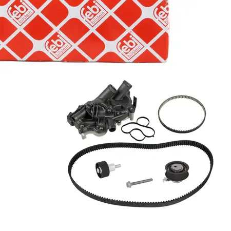 febi Zahnriemensatz + Wasserpumpe f&uuml;r VW Golf 7 8 Passat B8 Polo 5 Tiguan 1.4 TSI/GTE