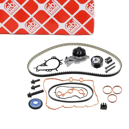 febi Zahnriemensatz + Wasserpumpe f&uuml;r CITROEN C3 2 3 PEUGEOT 208 1 2 OPEL Corsa F 1.0/1.2i