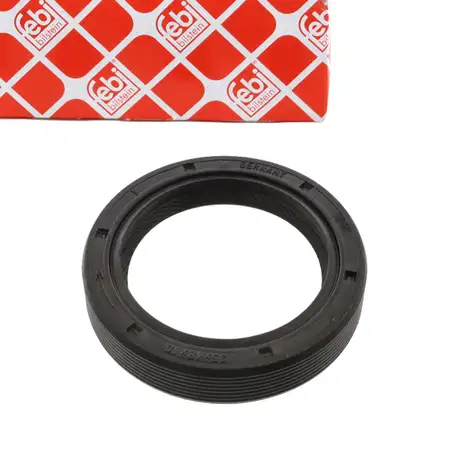 FEBI Wellendichtring Kurbelwelle VW Golf 3 Polo 3 6V AUDI A4 B5-B7 A6 C4 C5 stirnseitig