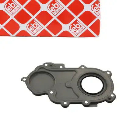 febi Wellendichtring Kurbelwelle f&uuml;r VW Touareg 7P AUDI A4 B7 B8 A5 8T 8F A6 stirnseitig