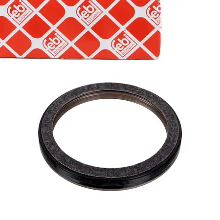 febi Wellendichtring Kurbelwelle f&uuml;r VW Touareg 7L Phaeton 3D 5.0 stirnseitig 7Z103085A