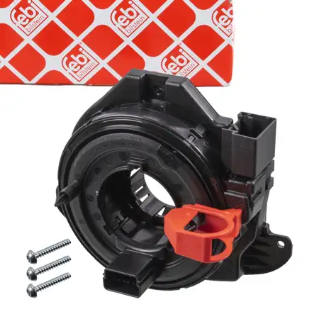 febi Wickelfeder Schleifring Airbag f&uuml;r VW Polo 6 SEAT Ibiza 5 SKODA Fabia 3 Kamiq Rapid