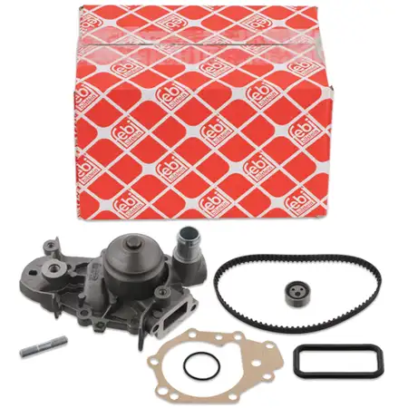 febi Zahnriemensatz + Wasserpumpe f&uuml;r RENAULT Clio 1 2 Kangoo Twingo 1 1.2 54/58/60 PS