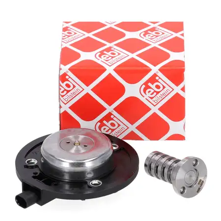 febi Zentralmagnet + Steuerventil f&uuml;r VW Golf 6 Passat B6 B7 Tiguan T5 T6 1.8/2.0 TSI