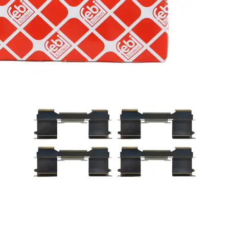 febi 181476 Zubeh&ouml;rsatz Montagesatz Federnsatz f&uuml;r Bremsbel&auml;ge vorne o. hinten