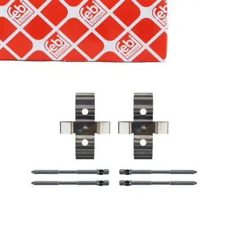 febi 182022 Accessory Kit, Mounting Kit, Spring Set for Front Brake Pads