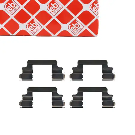 febi 182047 Accessory Kit, Installation Kit, Spring Set for Front Brake Pads