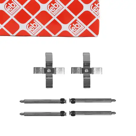 febi 182355 Zubeh&ouml;rsatz Montagestz Federnsatz f&uuml;r Bremsbel&auml;ge hinten