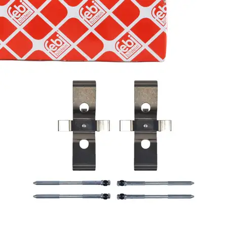 febi 182357 Zubeh&ouml;rsatz Montagesatz Bremsbel&auml;ge f&uuml;r VW Touareg 7L 7P vorne