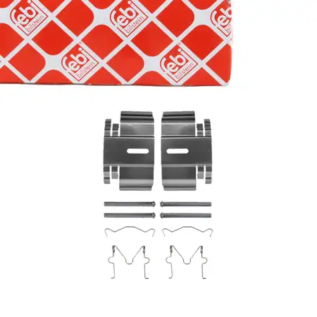 febi 182461 Zubeh&ouml;rsatz Montagestz Federnsatz f&uuml;r Bremsbel&auml;ge hinten