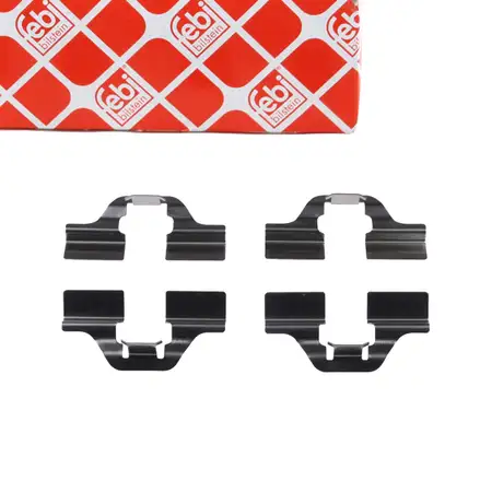 febi 182717 Zubehörsatz Montagestz Federnsatz für Bremsbeläge hinten febi 182717 Zubehörsatz Montagestz Federnsatz für Bremsbeläge hinten