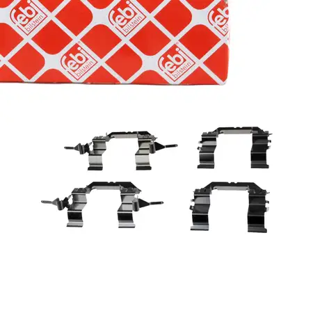 febi 182751 Zubeh&ouml;rsatz Montagesatz Federnsatz f&uuml;r Bremsbel&auml;ge vorne