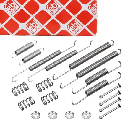 febi 184778 Zubeh&ouml;rsatz Montagesatz Federnsatz f&uuml;r Bremsbacken hinten