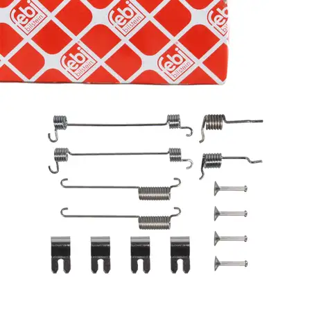 febi 182065 Zubeh&ouml;rsatz Montagesatz Federnsatz f&uuml;r Bremsbacken hinten