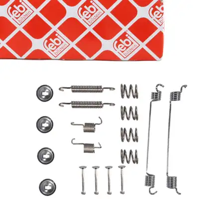 febi 182062 Zubeh&ouml;rsatz Montagesatz Federnsatz f&uuml;r Bremsbacken hinten