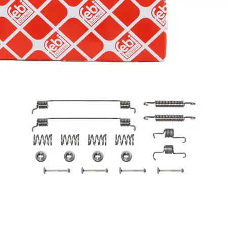 febi 182077 Zubeh&ouml;rsatz Montagesatz Federnsatz f&uuml;r Bremsbacken hinten