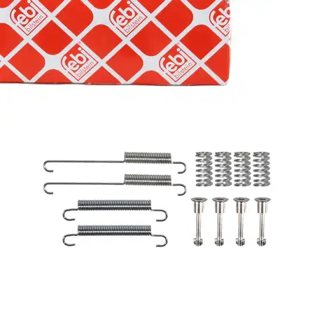 febi 182209 Zubeh&ouml;rsatz Montagesatz Federnsatz f&uuml;r Bremsbacken hinten