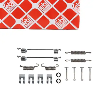 febi 182283 Zubeh&ouml;rsatz Montagesatz Federnsatz f&uuml;r Bremsbacken hinten
