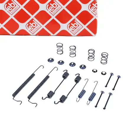 febi 182826 Zubeh&ouml;rsatz Montagesatz Federnsatz f&uuml;r Bremsbacken hinten