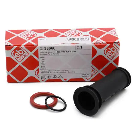febi 33668 Z&uuml;ndkerzen Steckerh&uuml;lsen Dichtung Set f&uuml;r PORSCHE 996 Carrera Boxster (986)