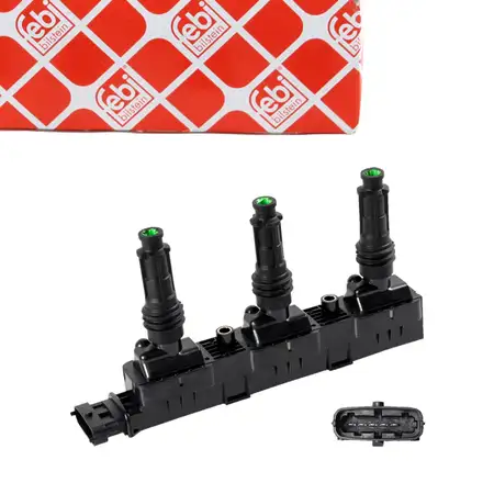 febi 27168 Z&uuml;ndspule Z&uuml;ndeinheit Z&uuml;ndspuleneinheit f&uuml;r OPEL Agila A Corsa B C 1.0 1208306