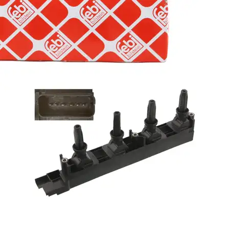 febi Z&uuml;ndspule f&uuml;r PEUGEOT 206 307 406 407 607 807 CITROEN C4 1/Coupe C8 2.0 2.2 597076