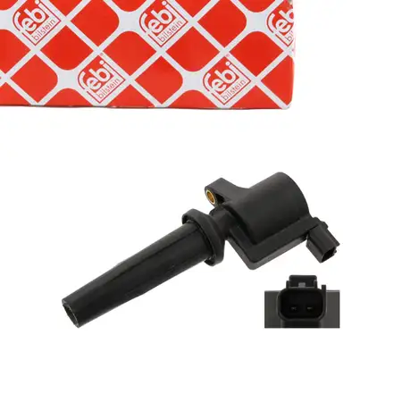 febi Z&uuml;ndspule f&uuml;r FORD Focus 2 Mondeo 4 S-Max MAZDA 3 VOLVO V50 V70 3 S40 2 S80 2 1.8-2.3
