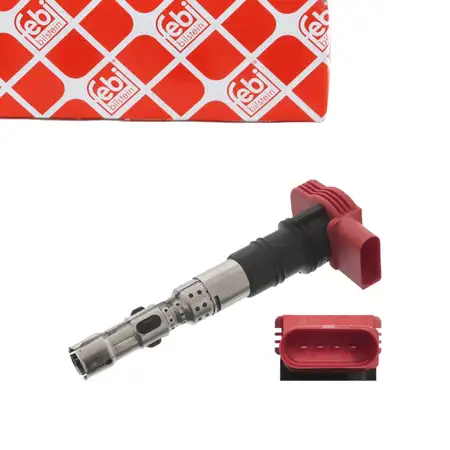 febi 46602 Z&uuml;ndspule f&uuml;r VW Touareg AUDI A4 B6 B7 A6 C6 A8 D3 Allroad C5 3.7 4.2